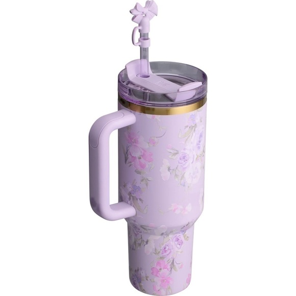 Stanley x LoveShackFancy Happy Thoughts 40oz Quencher Tumbler - Picture 4 of 5